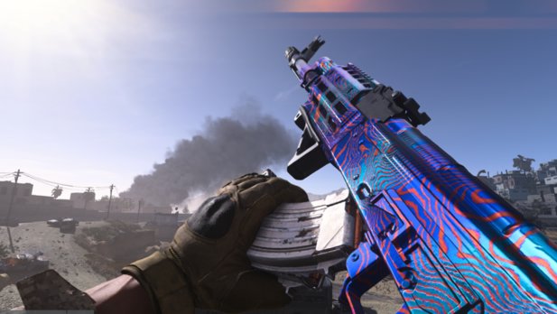 Until now, damask steel was the most complex weapon camo in CoD: Modern Warfare. Not for long.