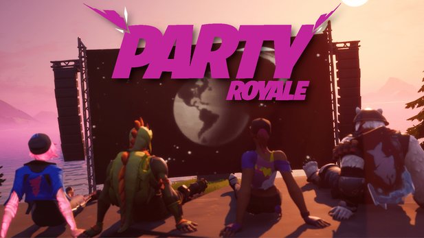 Fortnite's new Party Royale mode is peaceful: you won't find any weapons or building materials here.
